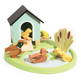 Tender Leaf Toys Pet Set Duck House