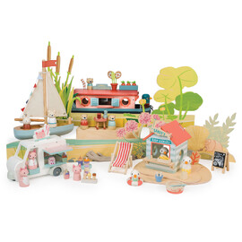 Tender Leaf Toys Merrywood Riverand Coast Scene - Marketing Display