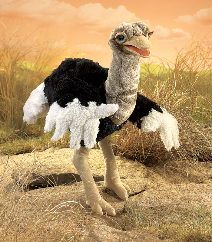 Ostrich Puppet Folkmanis