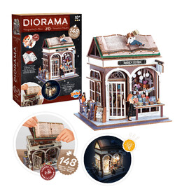 Buki France Bookshop Diorama