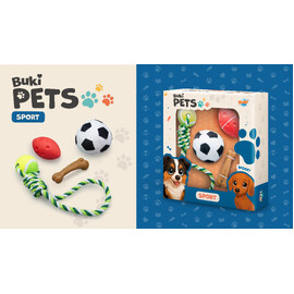 Buki France Dog Toys — Sports Set