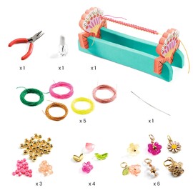 Djeco Pink Macrame Bracelet Making Kit