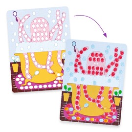 Djeco Finger Painting - Dots & Fish Art Activity