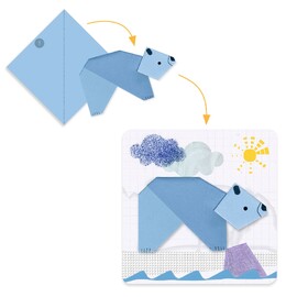 Djeco First Paper Foldings - 1, 2, 3… Fold! Activity