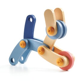 Djeco Buildo - Animals Wooden Construction Set