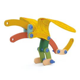 Djeco Buildo - Dinosaurs Wooden Construction Set