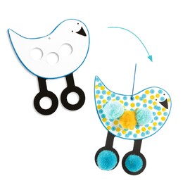 Djeco Dots and Pompoms - In the Sky