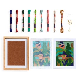 Djeco Atelier 65 – Garden Needlepoint Kit