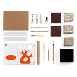 Djeco Atelier 85 – Coral Clay Modelling Kit