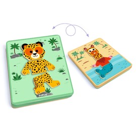 Djeco Inzebox Mix'n'match Magnetic Game