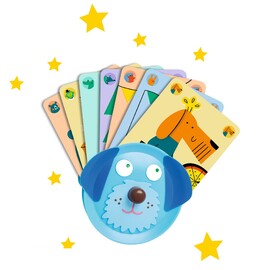 Djeco Card Holder - Dog for Kids Card Games