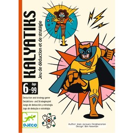Djeco Kalyatiks Superhero Deduction Card Game