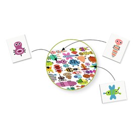 Djeco Tiny Beasts Seek and Find Observation Game
