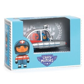 Djeco Space Ambulance Crazy Motors