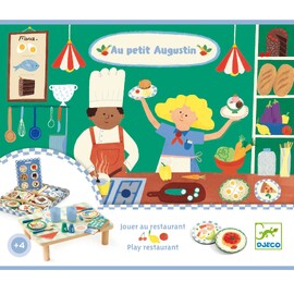 Djeco Au Petit Augustin Restaurant Pretend Play Set