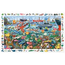 Djeco Secrets of the Sea 200 Piece Observation Puzzle