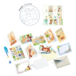 Djeco Do It Yourself Life is Sweet! Mini Stationery Craft Kit