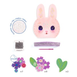 Djeco Do It Yourself Miss Bunny Felt Handbag Sewing Kit