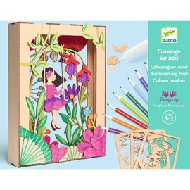 Djeco Alizee 3D Wooden Diorama Craft Kit
