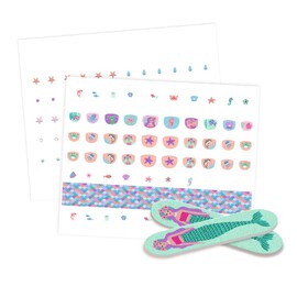 Djeco Soft Seas Nail Sticker Activity Set