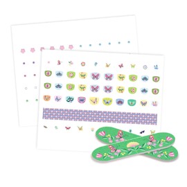 Djeco Springtime Butterflies Nail Sticker Set