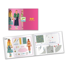 Djeco Fashion by Magali No Sew Fashion Design Craft Kit