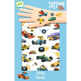 Djeco Speedsters Temporary Tattoos
