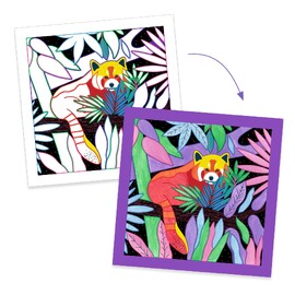 Djeco Jungle Selva Guided Painting Art Kit