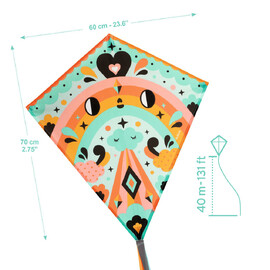 Djeco Djeco Adventure Kite 10 Pack - 3 Assorted Designs
