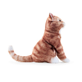 Folkmanis Orange Tabby Cat Finger Puppet