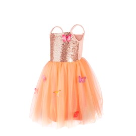 Great Pretenders Butterfly Bliss Dress – Peach, Size 3–4