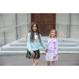 Great Pretenders White Sequins Skirt, Size 4-6