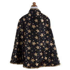 Great Pretenders Reversible Wizard Cape & Hat, Size 4-6
