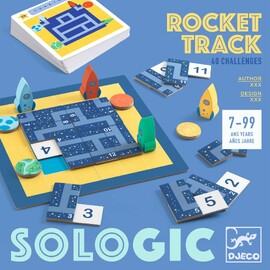 Djeco Rocket Track Sologic Puzzle Game