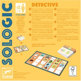 Djeco Detective Sologic Puzzle Game