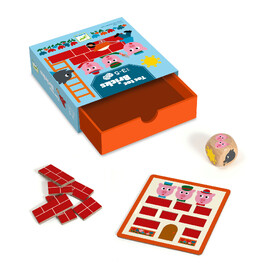 Djeco Toc Toc Bricks First Dice Game