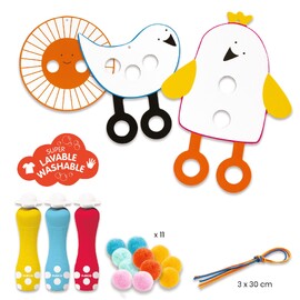 Djeco Dots and Pompoms - In the Sky