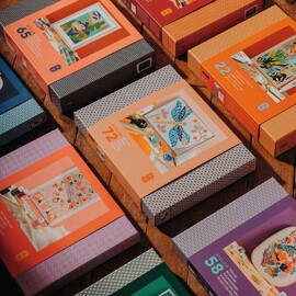 Djeco Atelier 11 - Floral Silk Scarf Painting Kit