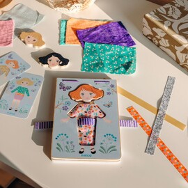 Djeco ZabiChic Dress-up Fashion Game