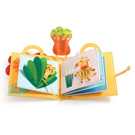 Djeco SoftiBook Lion Felt Activity Book