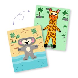 Djeco Inzebox Mix'n'match Magnetic Game