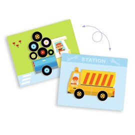 Djeco Inzebox Vehicles Magnetic Game