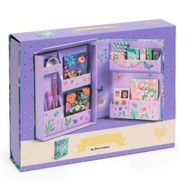 Djeco Marie Stationery Cabinet Garden Themed