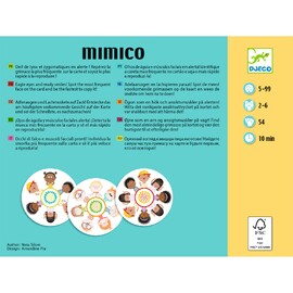 Djeco Mimico Observation and Imitation Card Game