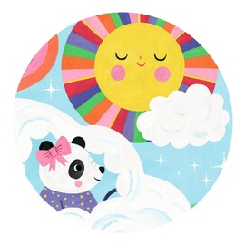 Djeco Cloud Car 16 Piece Jigsaw Puzzle