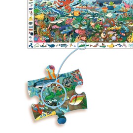 Djeco Secrets of the Sea 200 Piece Observation Puzzle