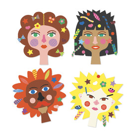 Djeco Hairdresser Stickers