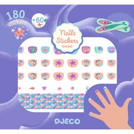 Djeco Soft Seas Nail Sticker Activity Set