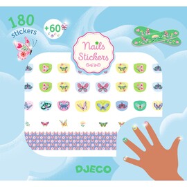 Djeco Springtime Butterflies Nail Sticker Set
