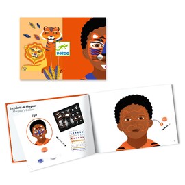 Djeco Panthera Face Painting Activity Kit